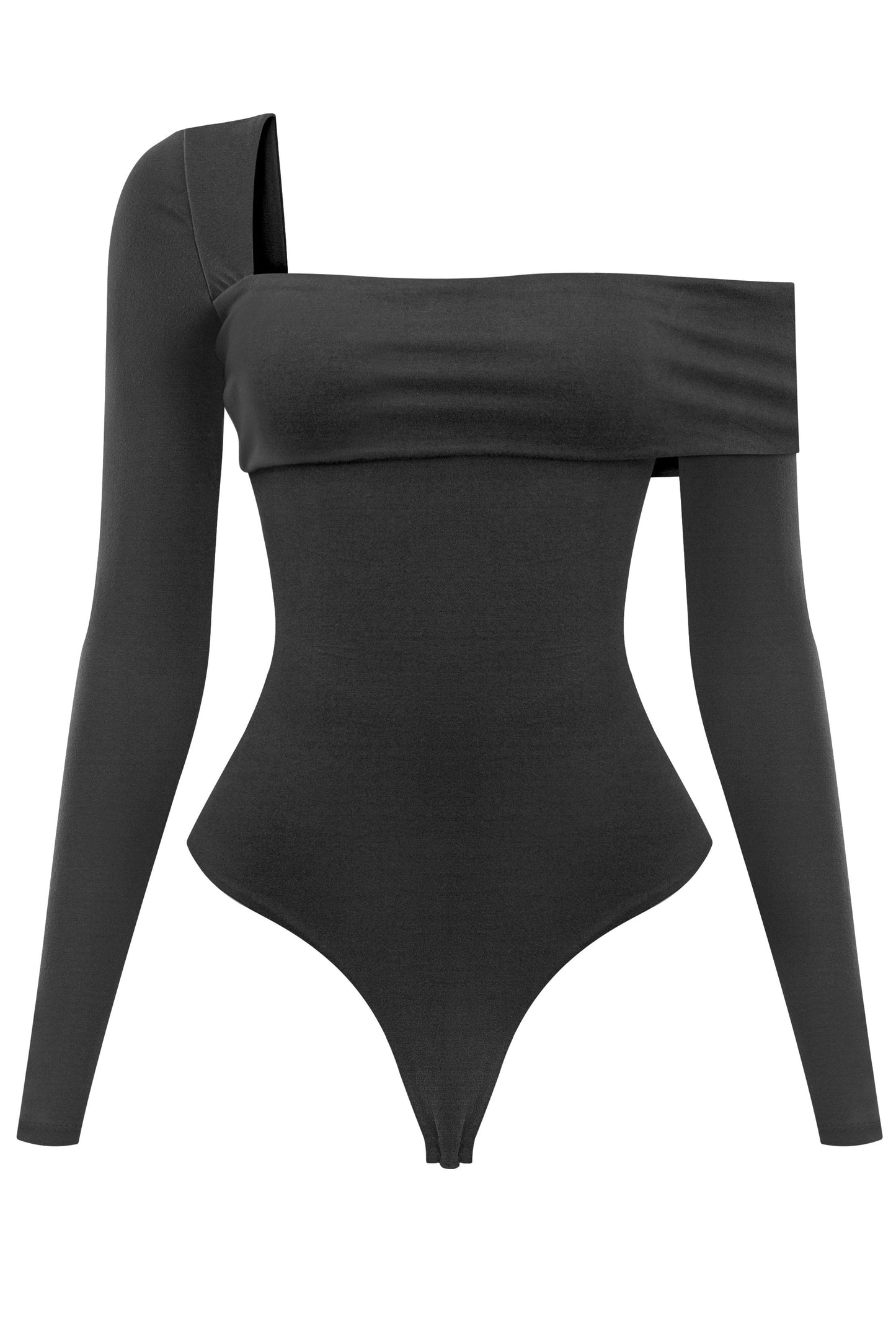 Long Sleeve Asymetrical OTS Top