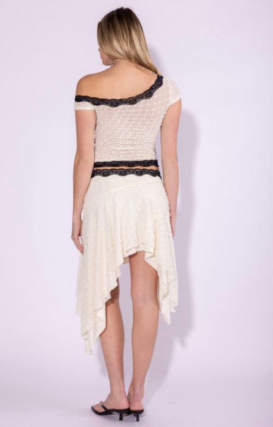 Lace Trim Fairy Skirt Set