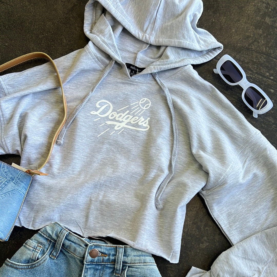 Baseball Gray Hoodie