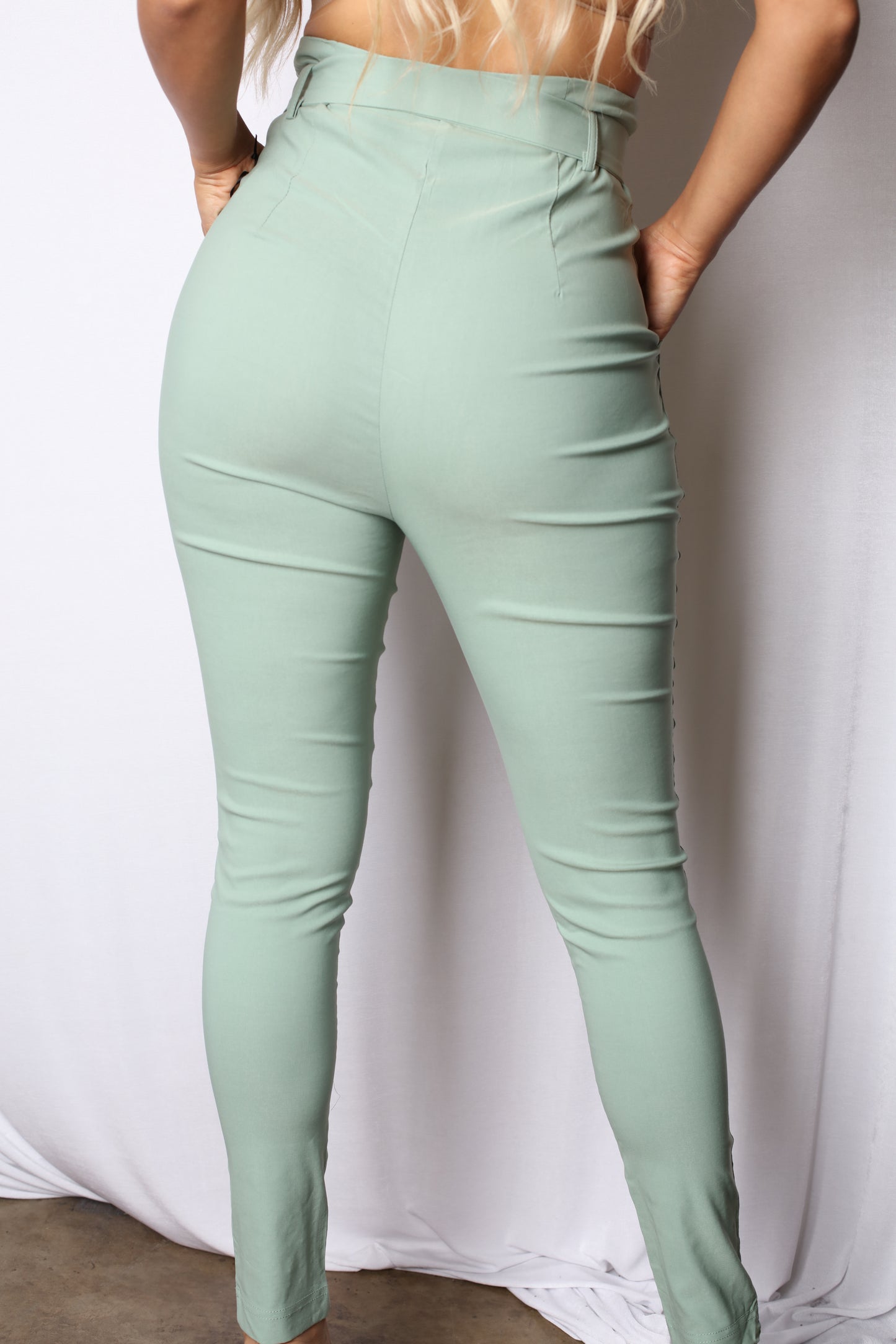 Belted Work Pants Mint