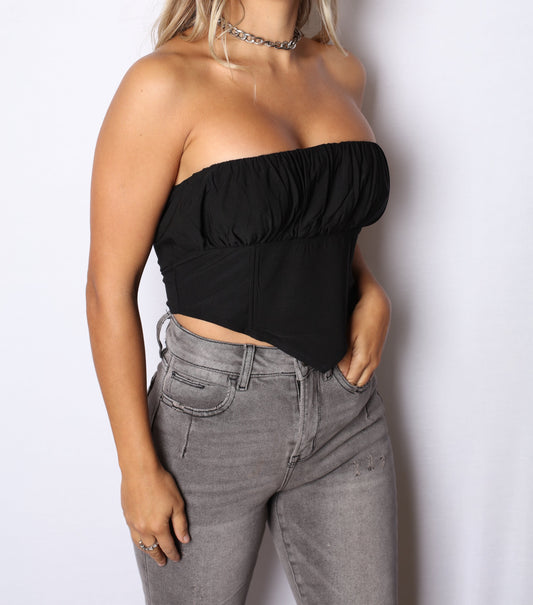 Corset Top Black