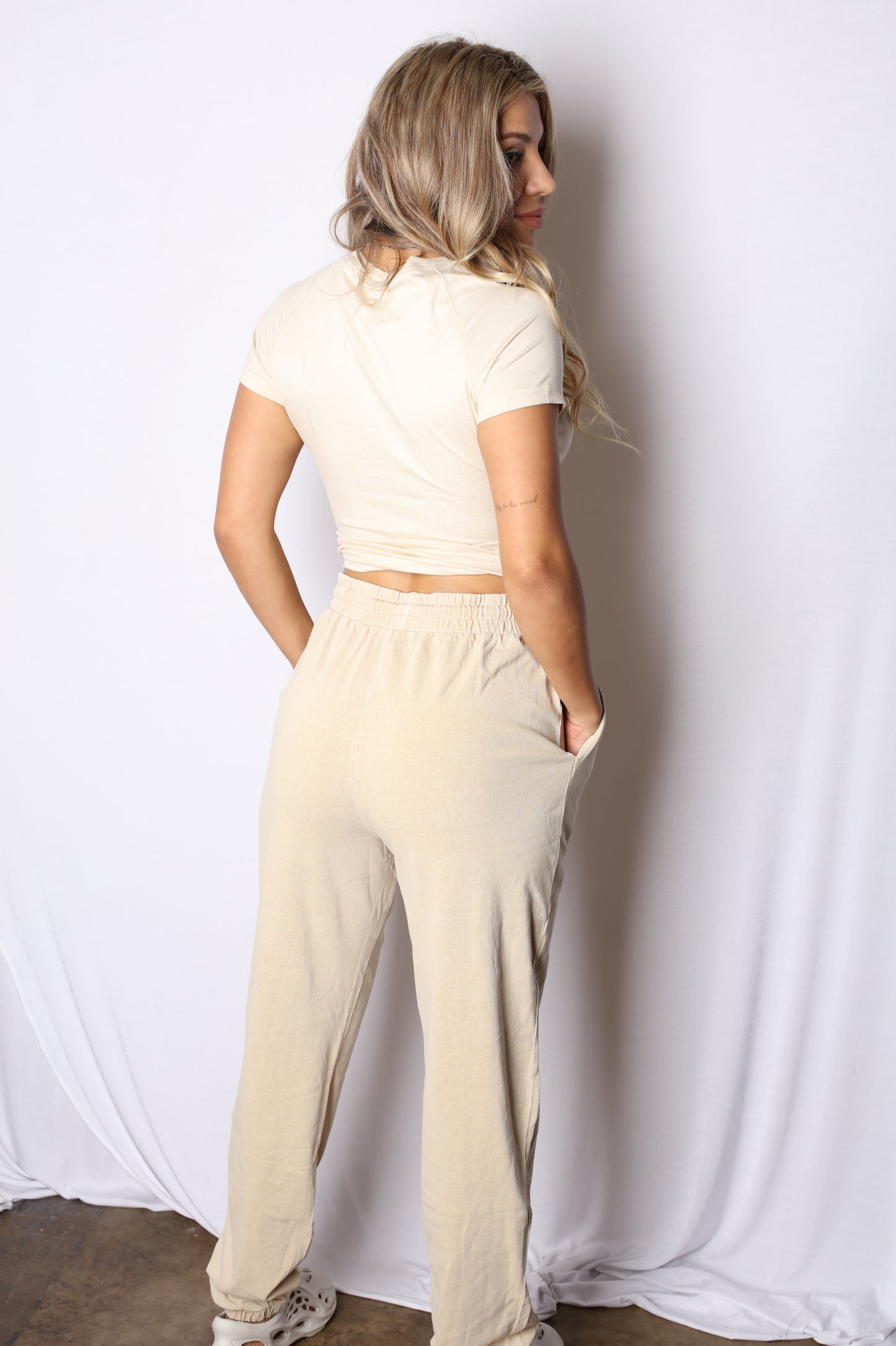 Kimmy Sweats Acid Cafe Khaki