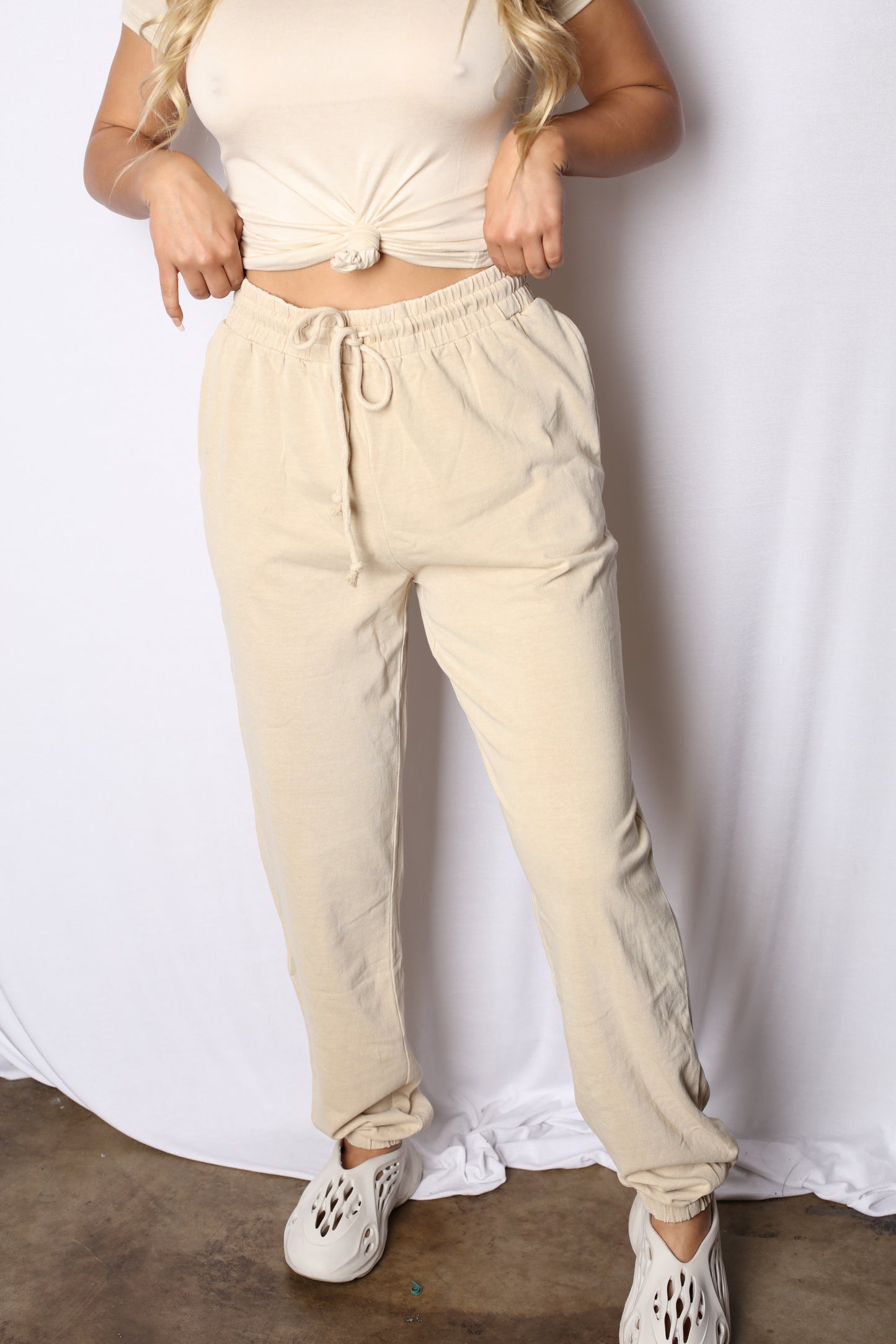 Kimmy Sweats Acid Cafe Khaki