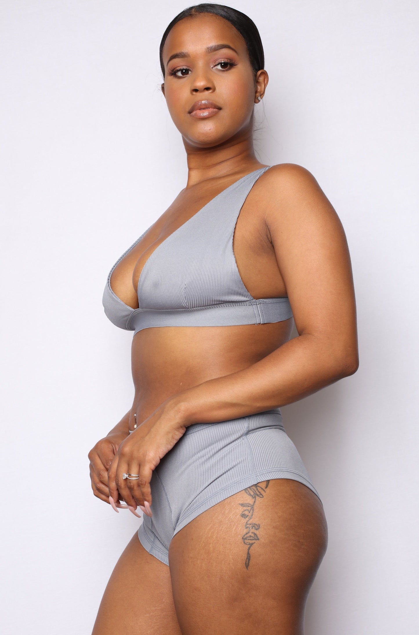 Skimmers 3 Piece Lounge Set Gray