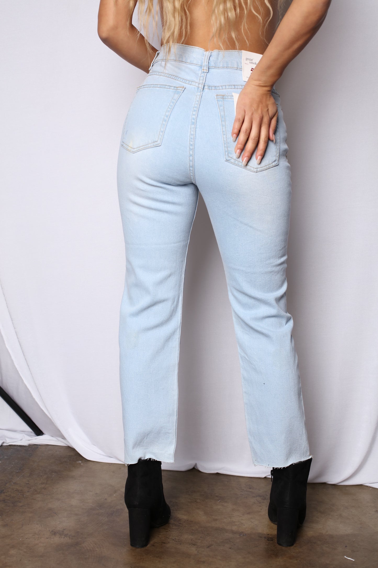 Sinner & Saints High Waisted Boyfriend Jeans