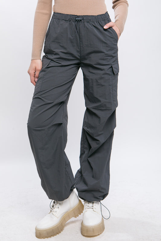 Parachute Pants Gray