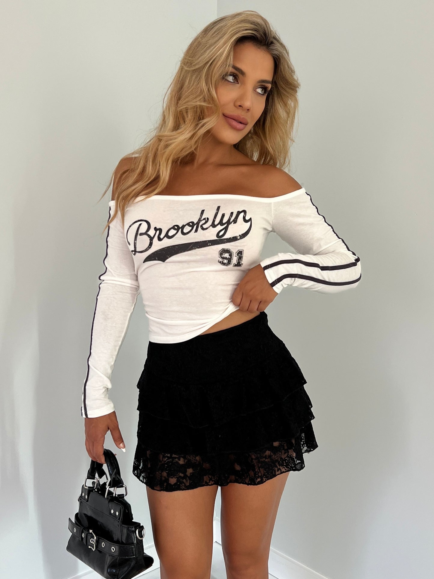 Brooklyn OTS Long Sleeve Jersey Top