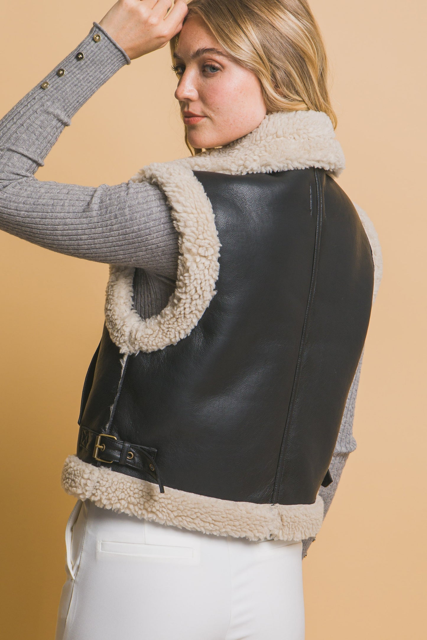 Sherpa Lined Vest