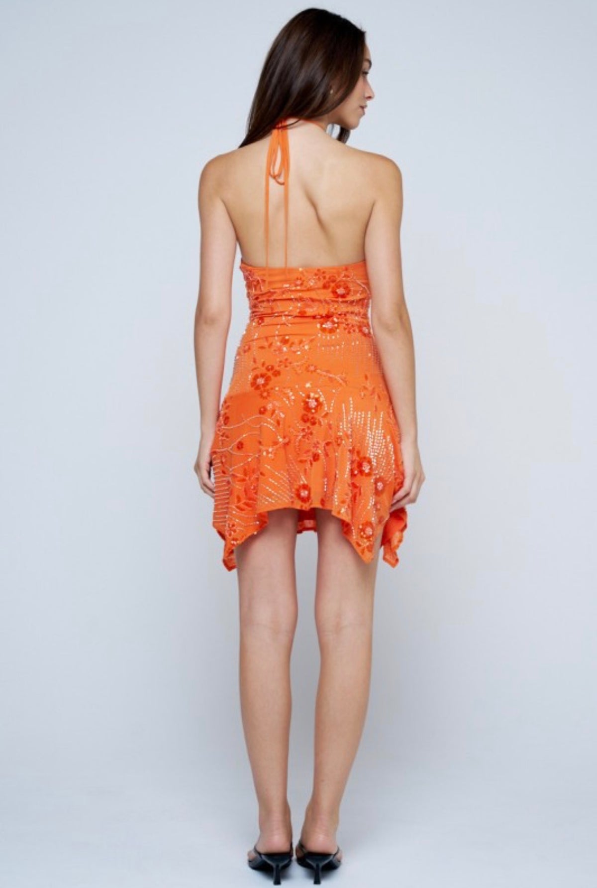 Fully Beaded Halter Fairy Dresses