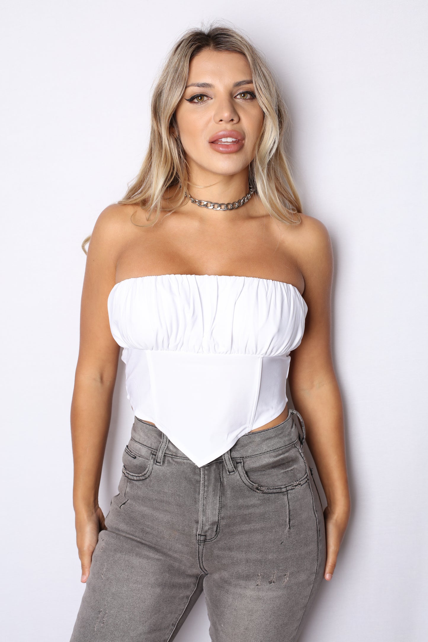 Corset Top White